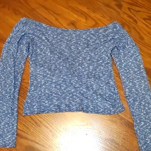 Women's new Missguided gray top/shirt size 4